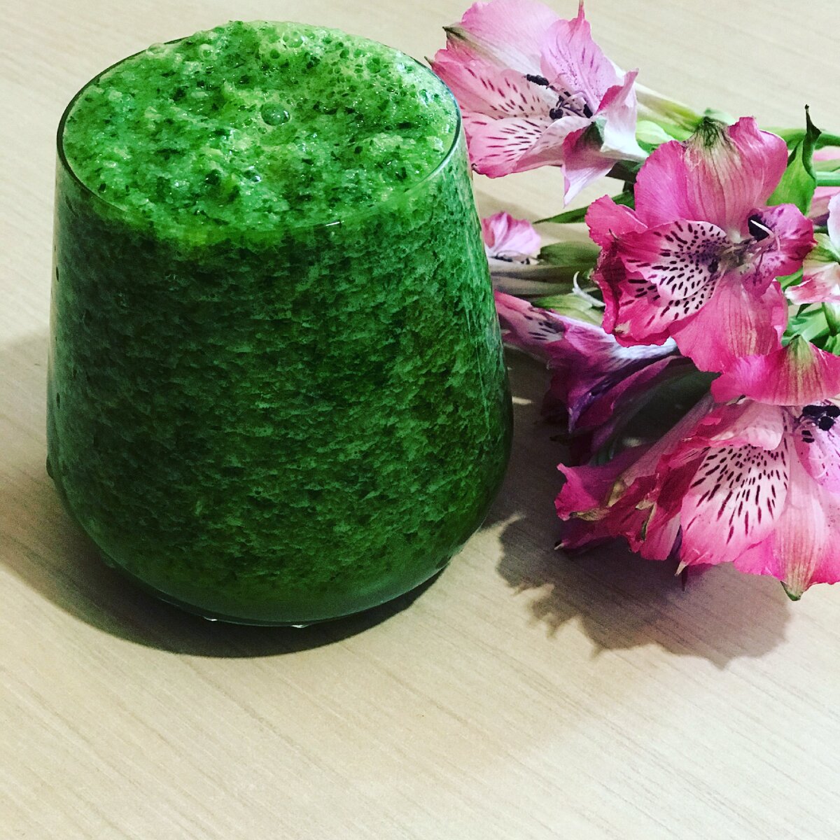 Зелёный коктейль