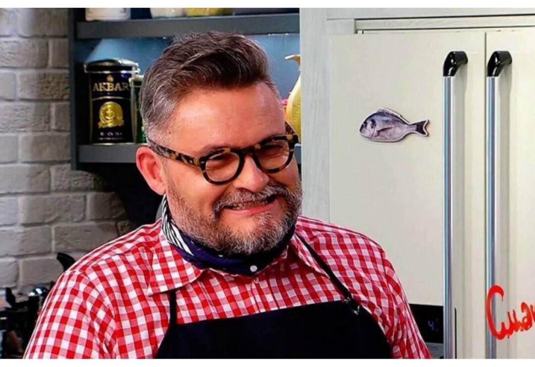 Александр Васильев на программе Смак, первый канал.