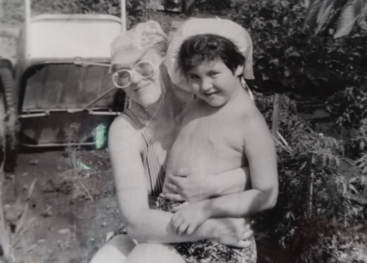 Мы с мамой еще до ее болезни.
