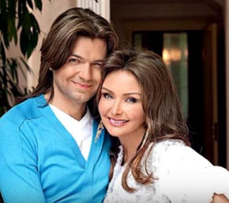 Дмитрий Маликов с женой Еленой