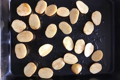 ставим картошку в духовку