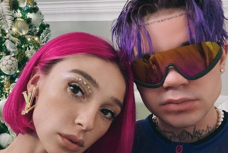 Элджей и Анастасия Ивлеева. Фото с Инстаграма Насти.