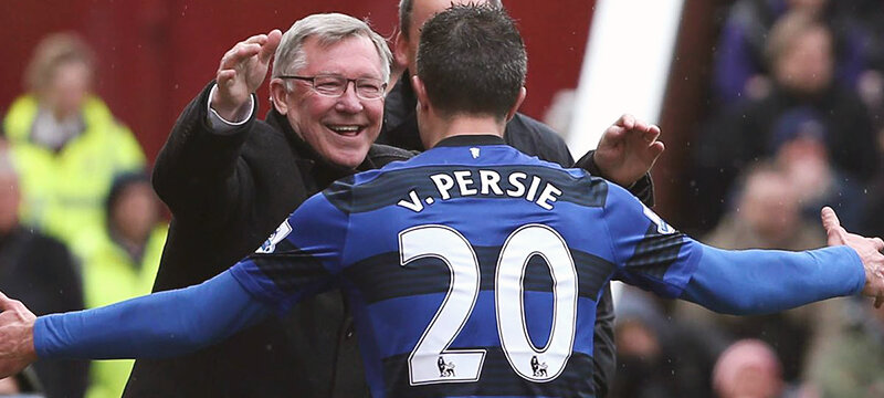 сэр Алекс Фергюсон, Робин ван Перси