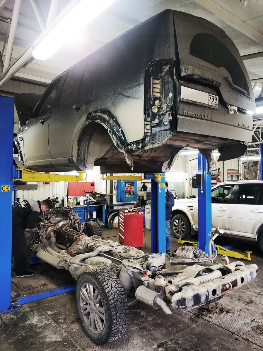 Отрыв кузова от рамы