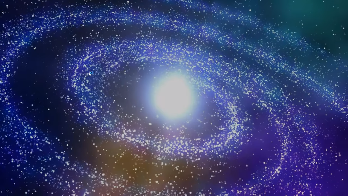 заставка галактика