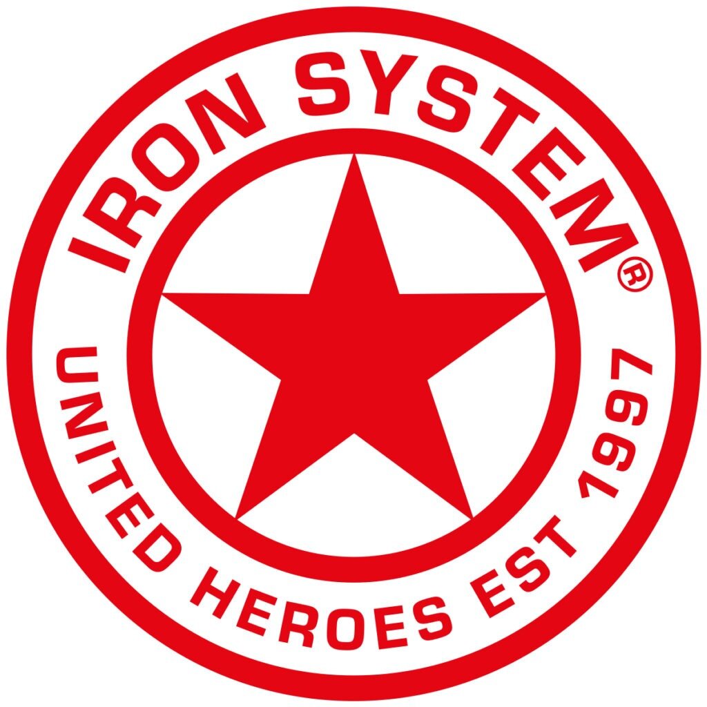 Логотип hot iron. Очень крутая тренировка 