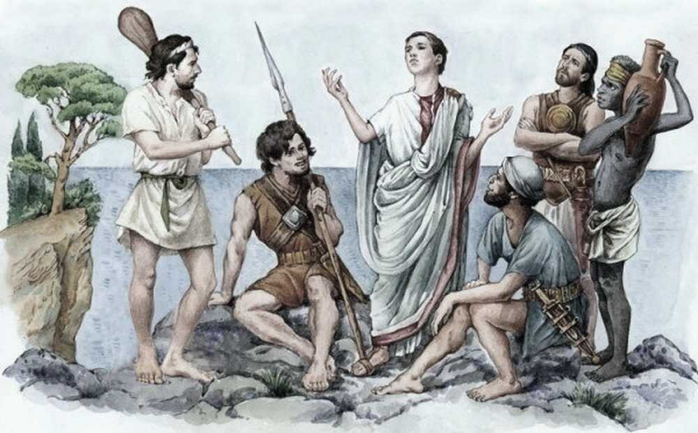 Цезарь в плену у пиратов. Источник: cs.billing4.net