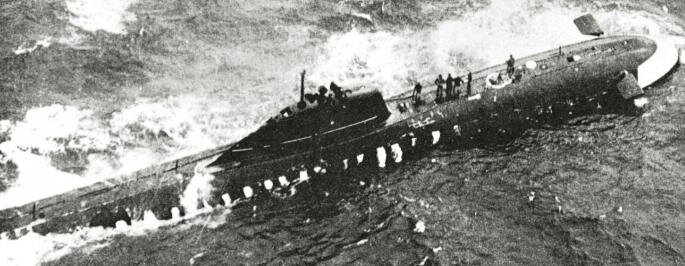 Подлодка К-8