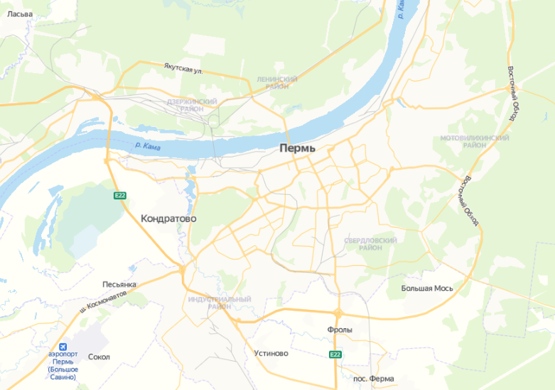 китай город в перми на карте