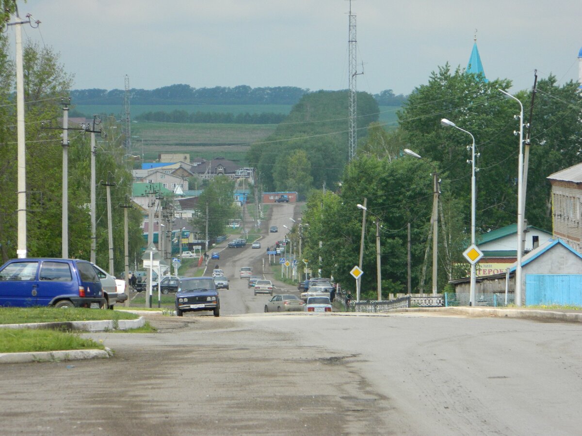 Карта с языково благоварского района