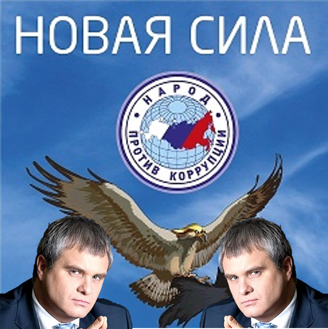 Роман Путин - надежда новой партии в борьбе с коррупцией в органах власти (картинка создана с использованием Яндекс картинки)
