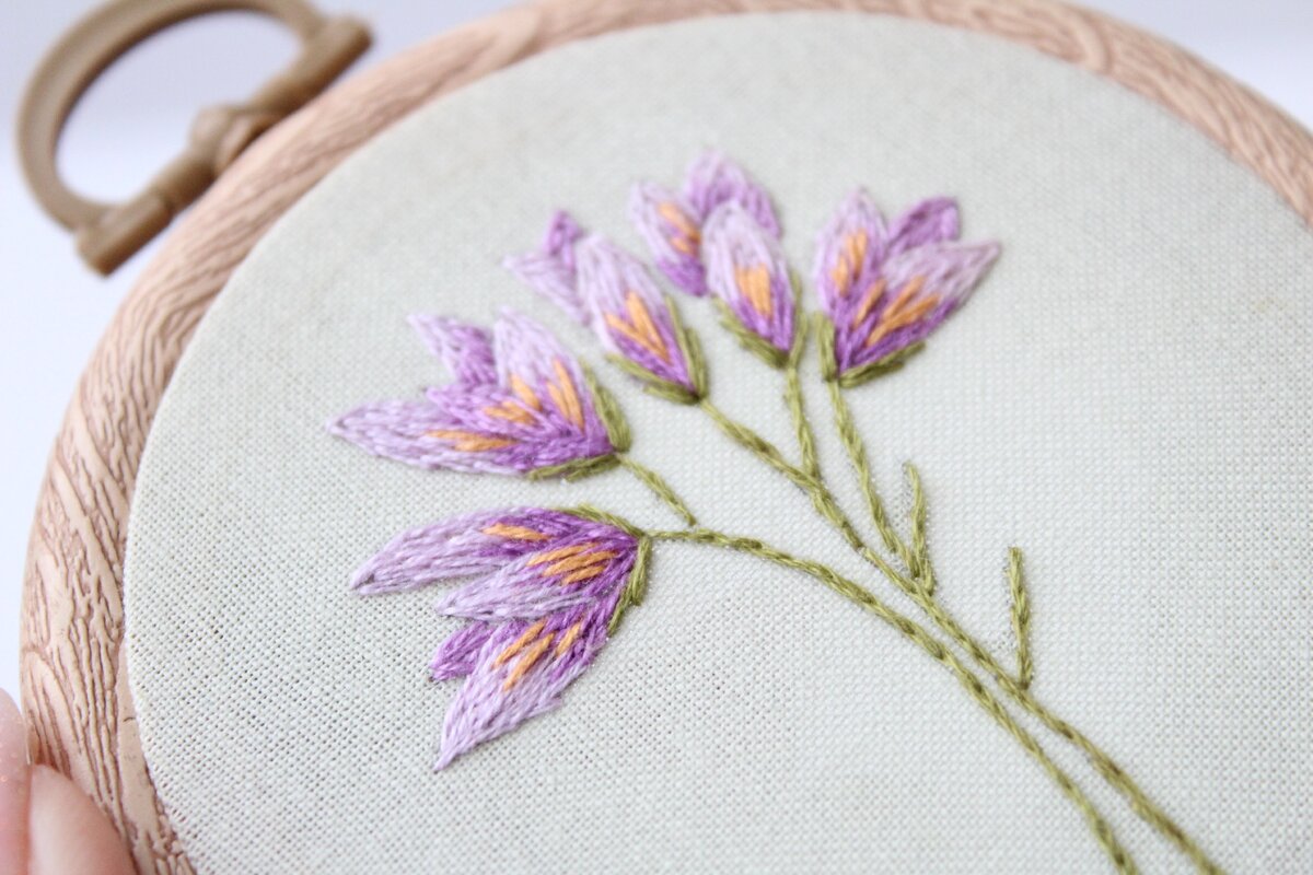 вышитые цветы, личный архив