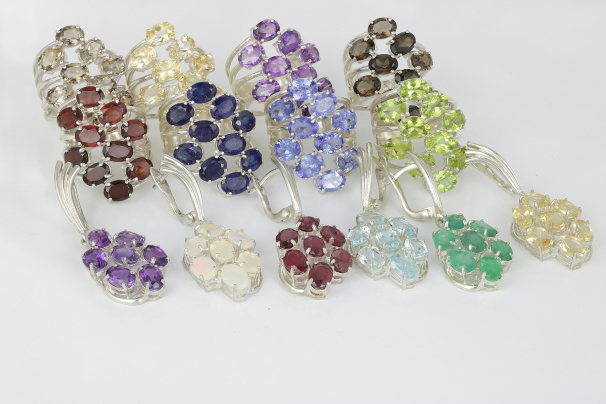 Производство серебряных украшений на заказ  (интернет-магазин lazurit-online.com)