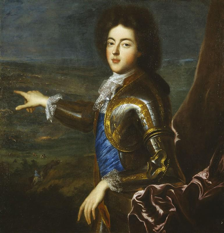 Герцог Мэнский, портрет 1690 года