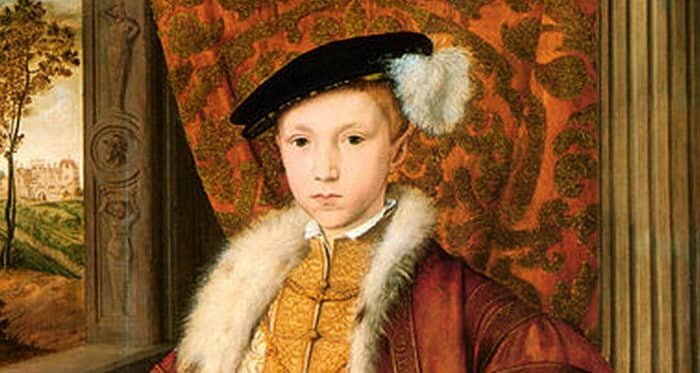 Жених Марии Стюарт - Эдуард  VI, правда свадьба по расчету так и не состоялась 