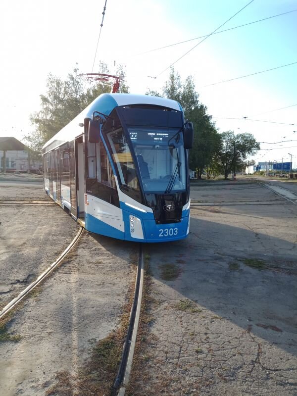 Трамвай "львёнок"