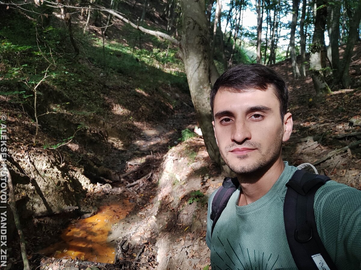 Ручей в Церковной щели. Горячий Ключ.