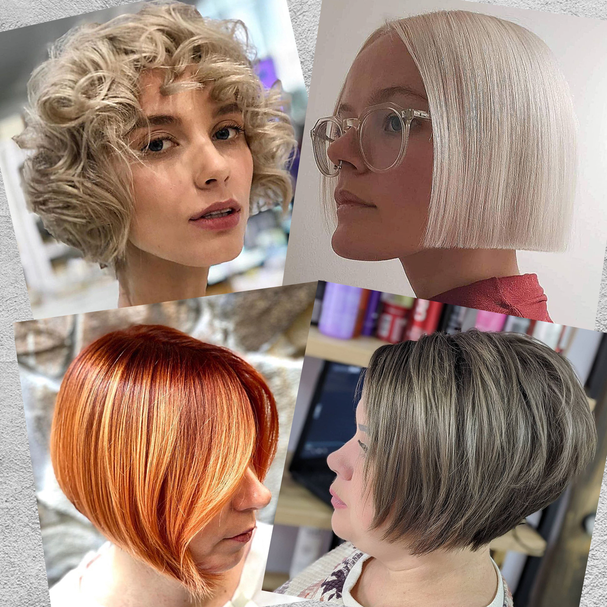 Стрижка "Боб" может быть разной.