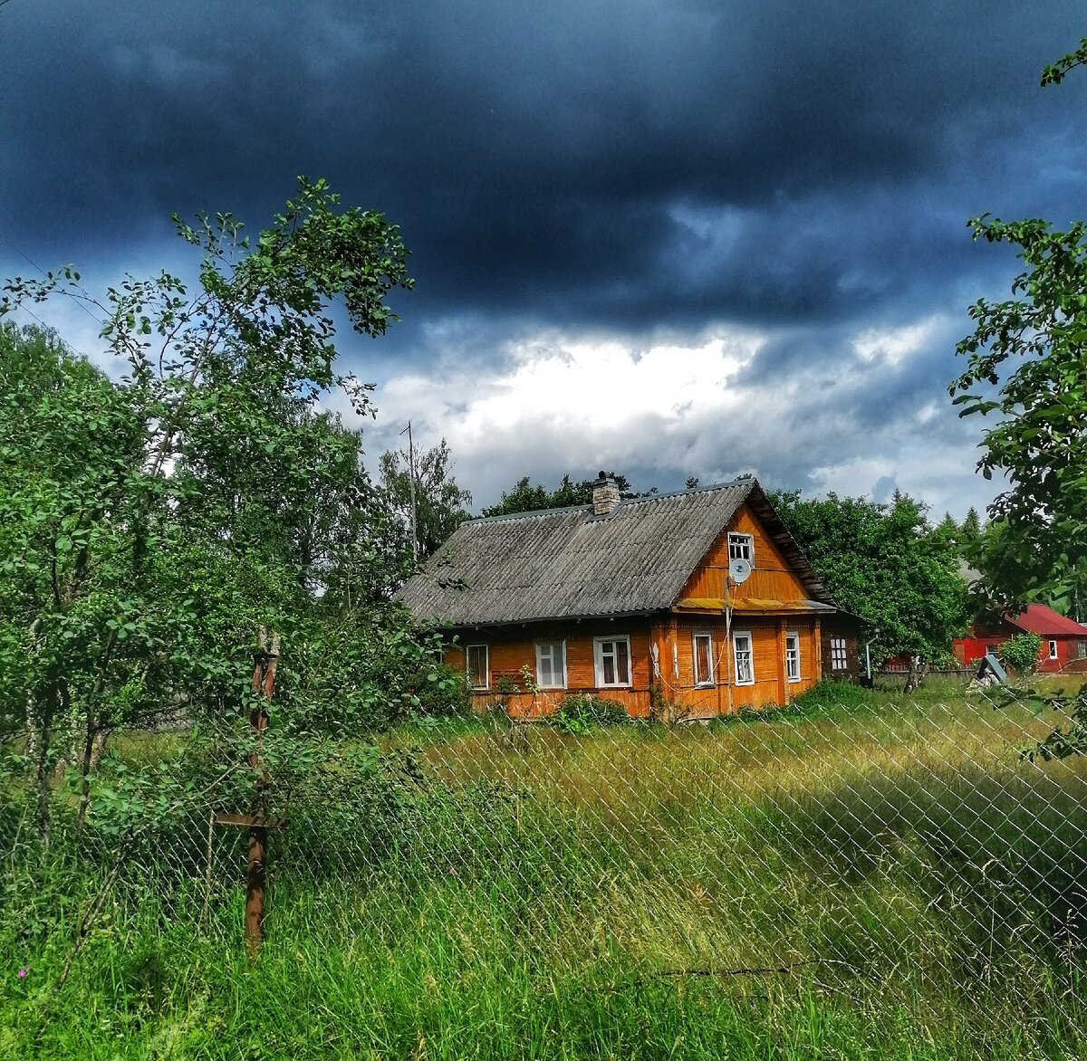 Домик в деревне. Фото автора. 