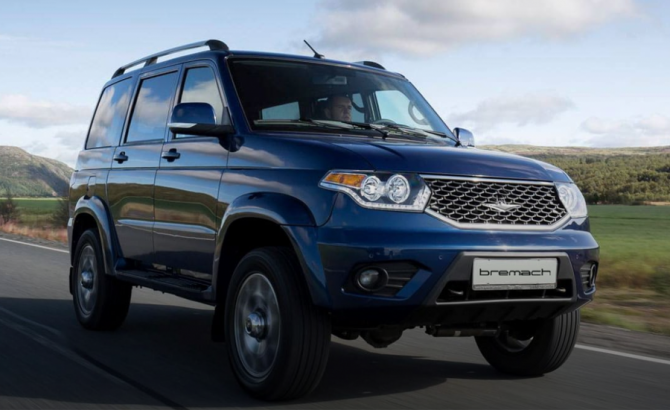  Bremach Taos - он же УАЗ Патриот