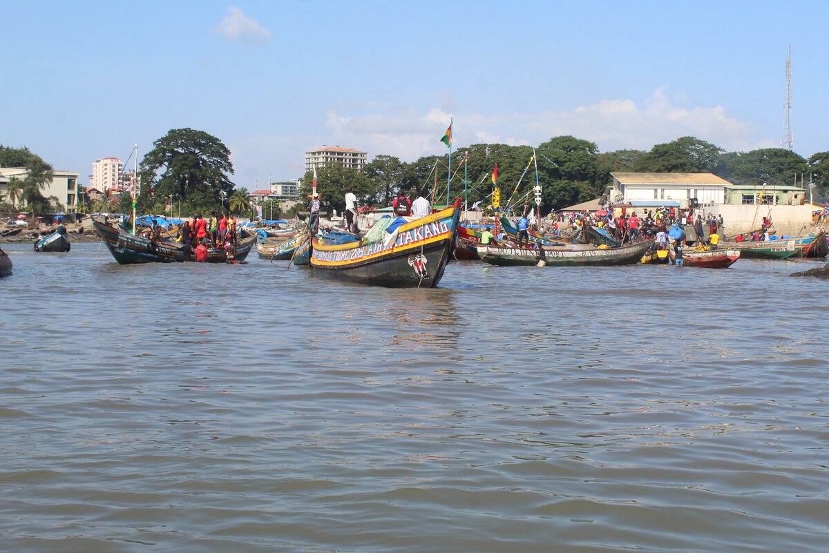 Место высадки в море