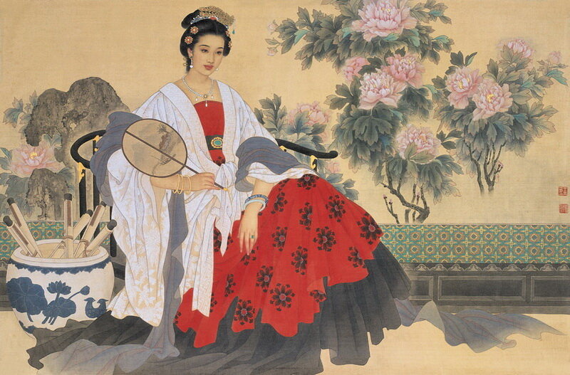 Художники: Wang Meifang, Zhao Guojing. Ресурс: https://m.blog.naver.com/hanjun105300/222021352293