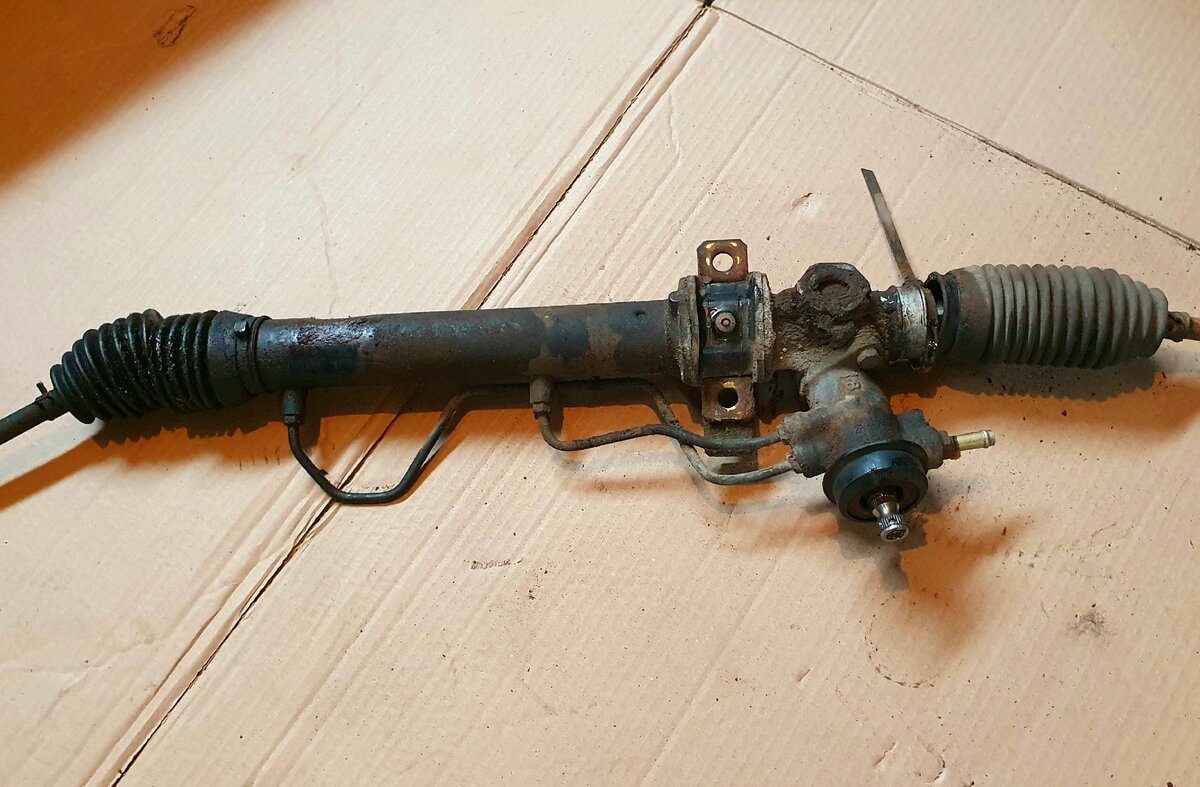 Рулевая рейка. Mitsubishi Lancer 7