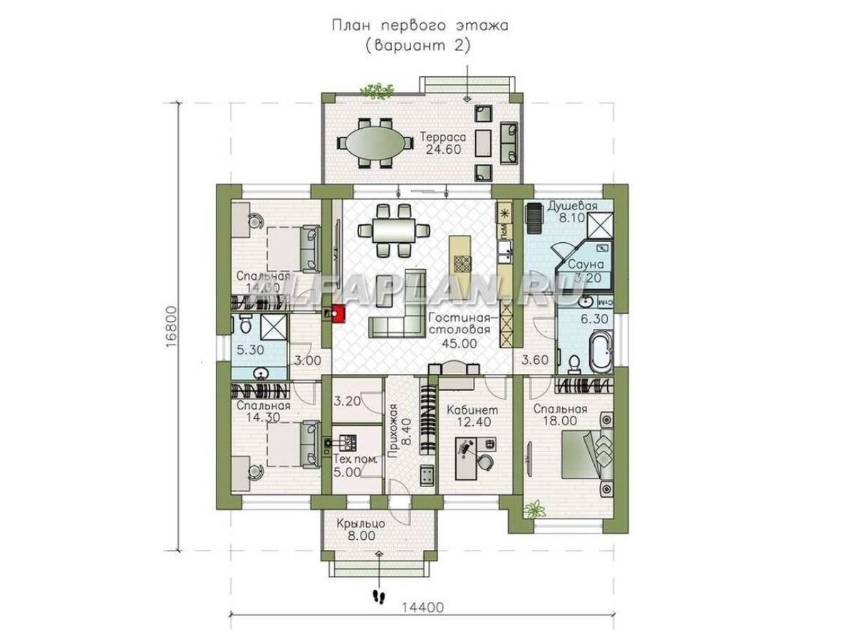 Проект дома Зодиак 728а