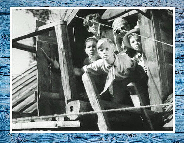 Кадр из фильма "Тимур и его команда"