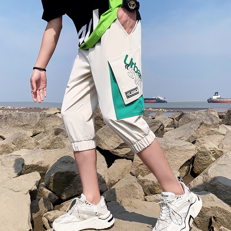 Карго шорты мужские