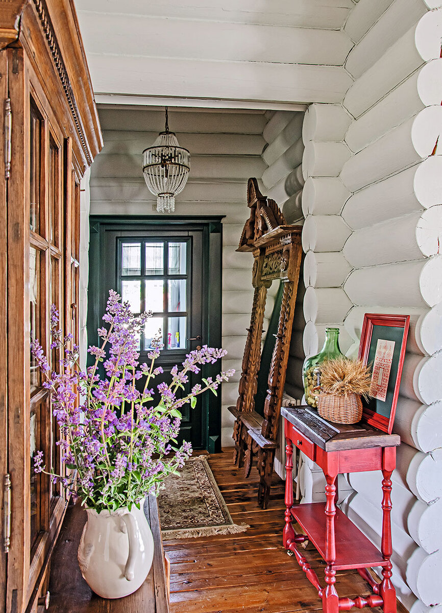 Дом из бруса в русском стиле – нюансы интерьера и экстерьера