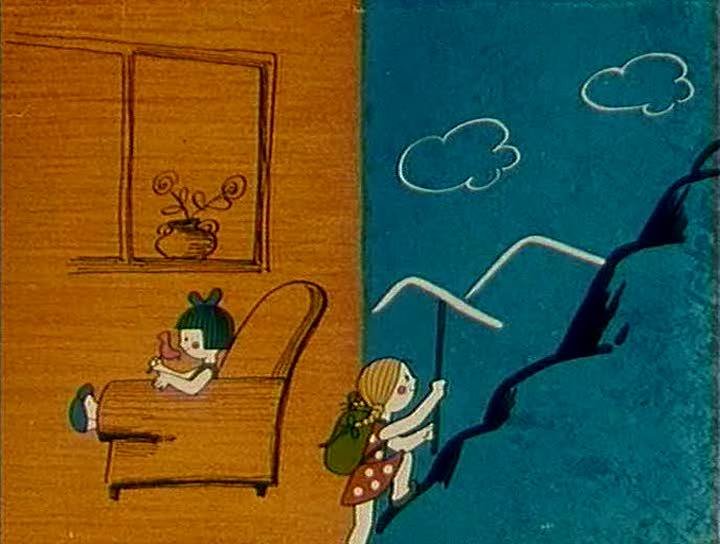                                         Кадр из мультфильма " Про злую мачеху"