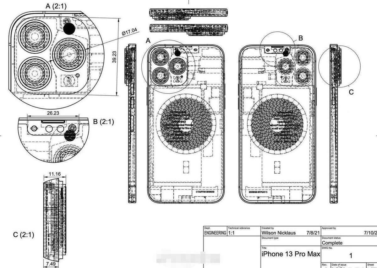 Чертеж iphone 13 pro max - 83 фото