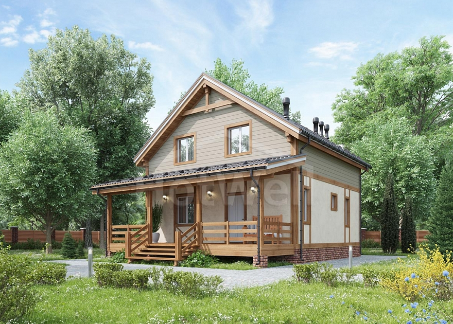 Так выглядит визуализация нашего дома