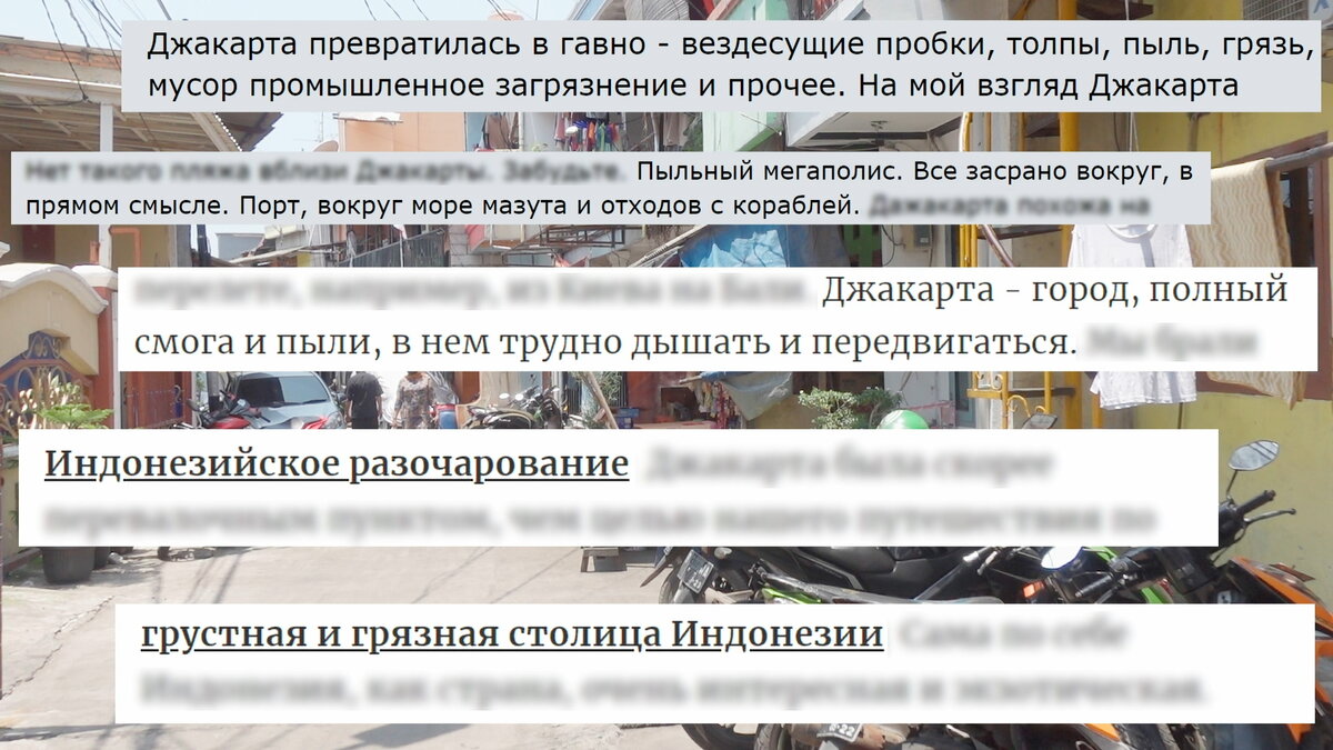 Отзывы о Джакарте в Сети