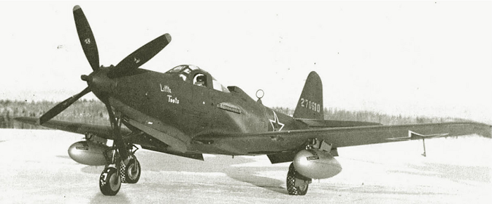 Советский самолет Bell P-63 Kingcobra 