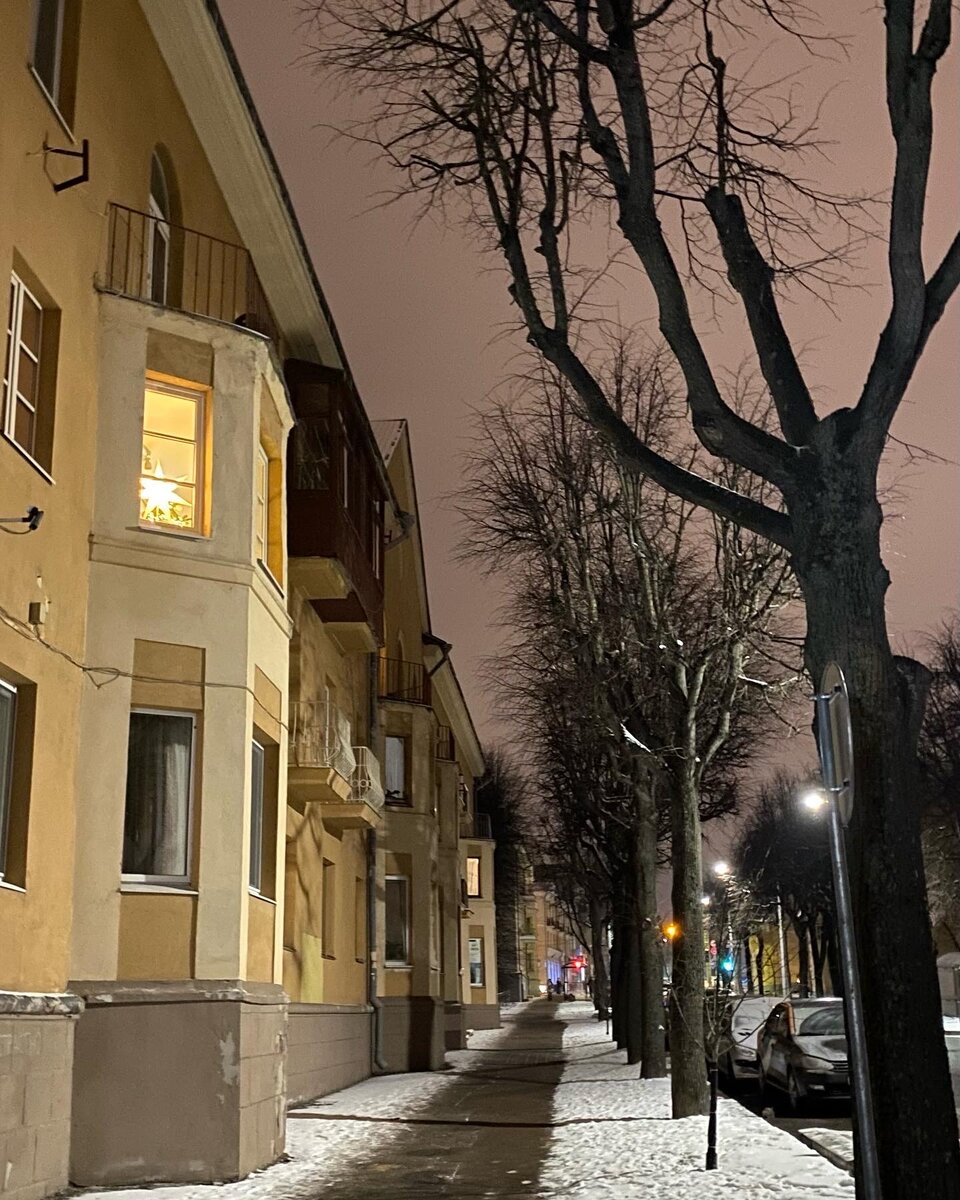 Улицы за минуту до Рождества 