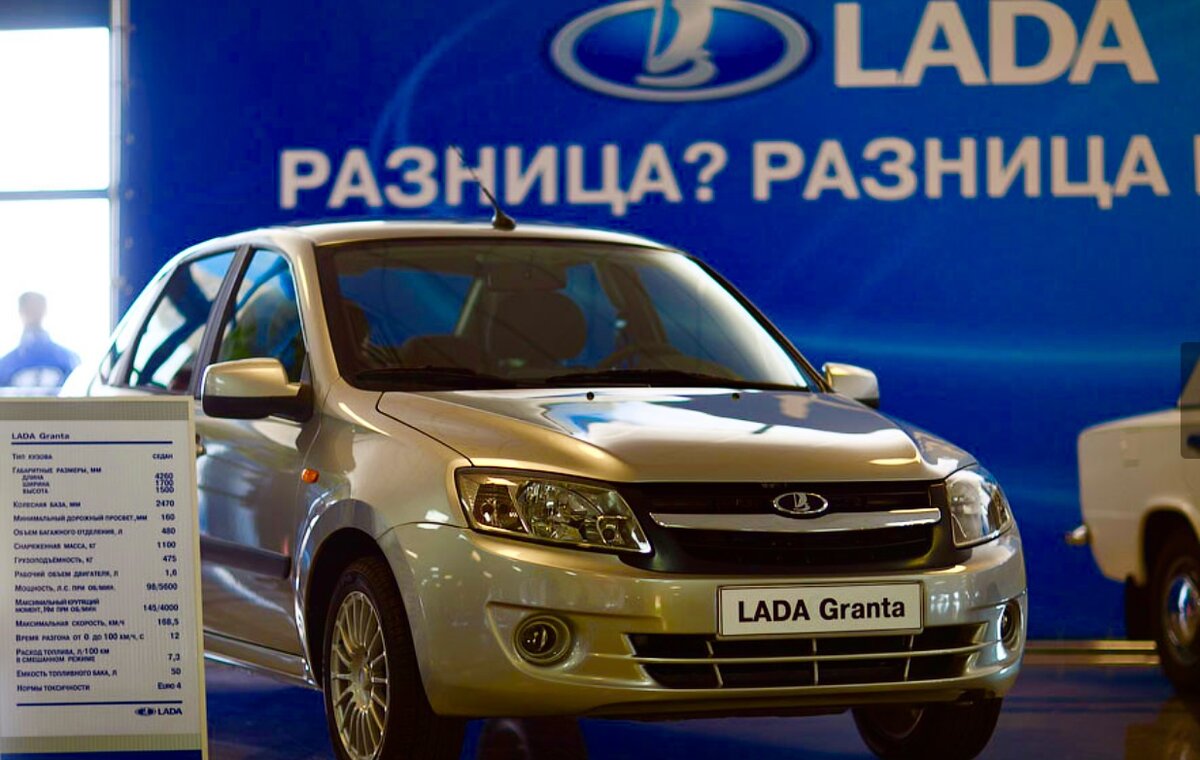 Lada Granta 2015 реклама