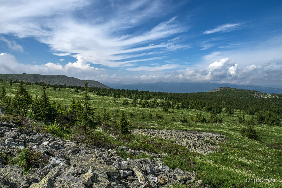 Священная гора Иремель в Башкирии