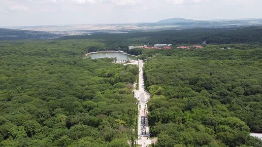 Каскадная лестница в Железноводске 2019