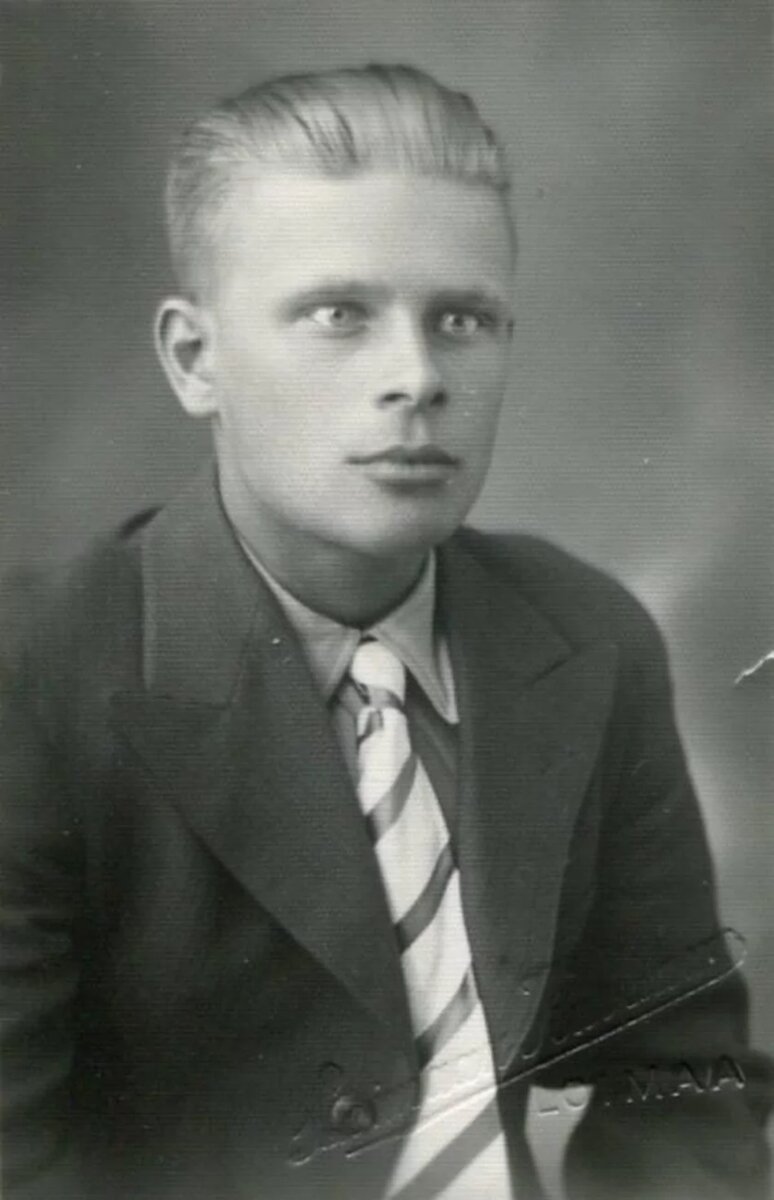 Аймо Койвунен после войны.