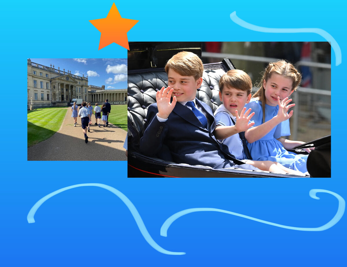 школа Ламбрук и ее новые ученики: принцы Джордж и Луи и принцесса Шарлотта