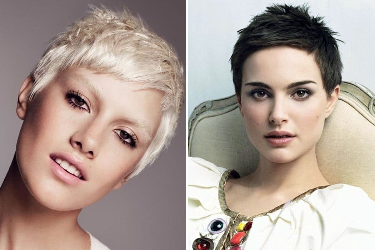 блондинка цвет волос. короткие стрижки.