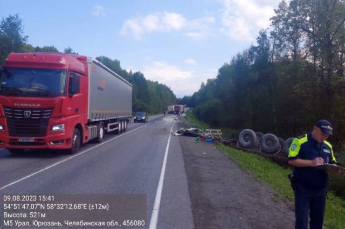    В ГИБДД назвали причину смертельного ДТП с грузовиком на трассе М-5