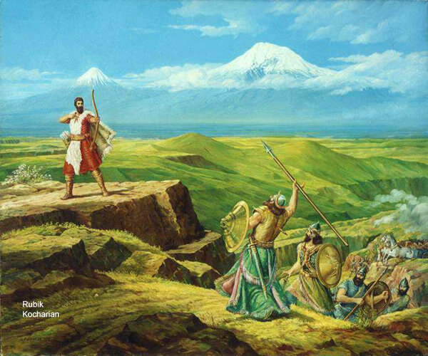 Айк Наапет убивает Бэла. Фото Рубик Кочарян. Источник https://radiovan.fm/