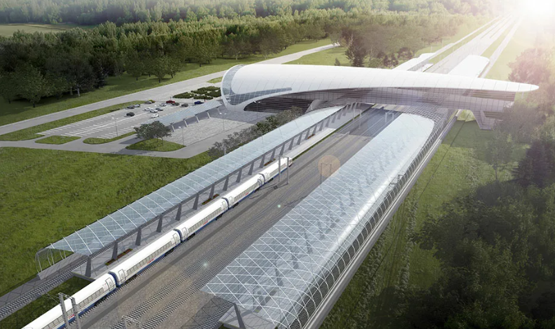 Проект вокзала ВСМ