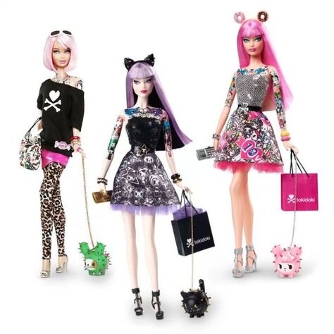 Barbie в колабе с tokidoki