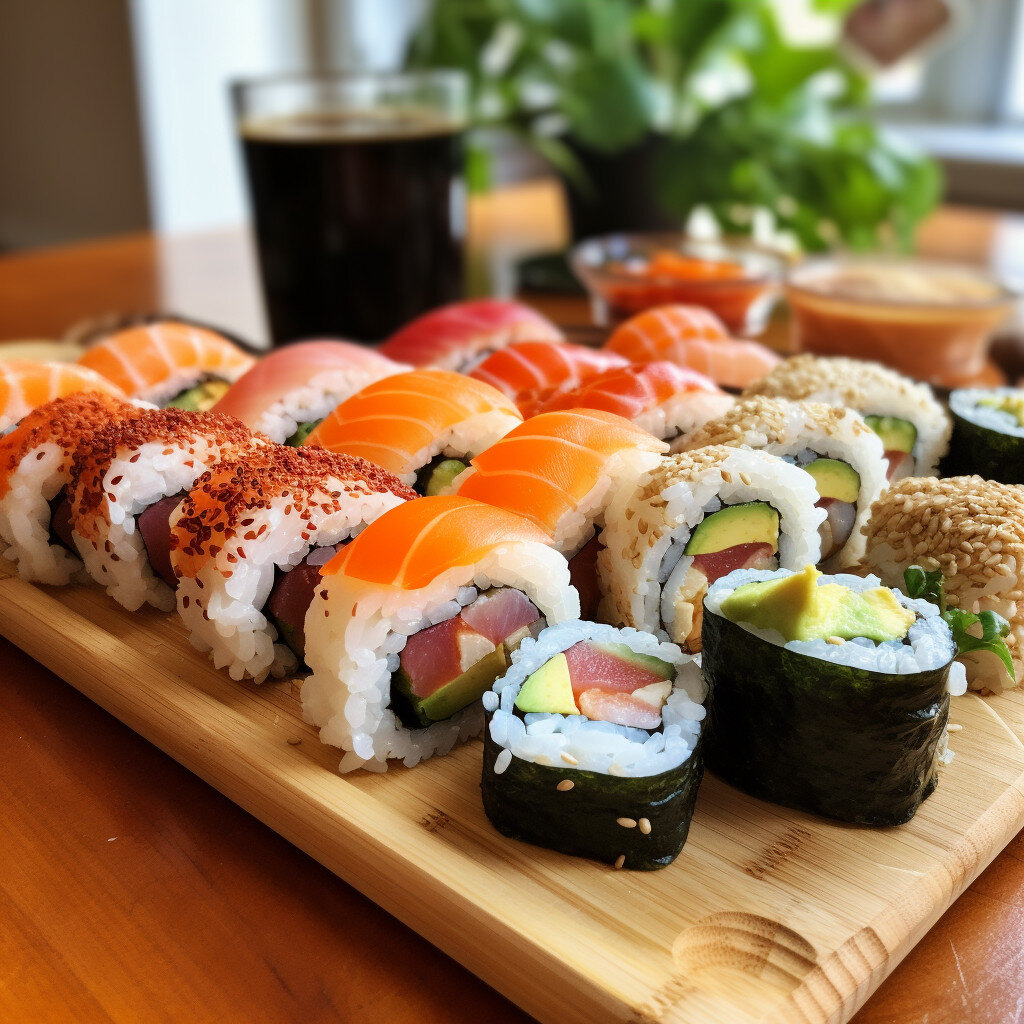 Вкусные суши дома рецепты с фото простые фото 65