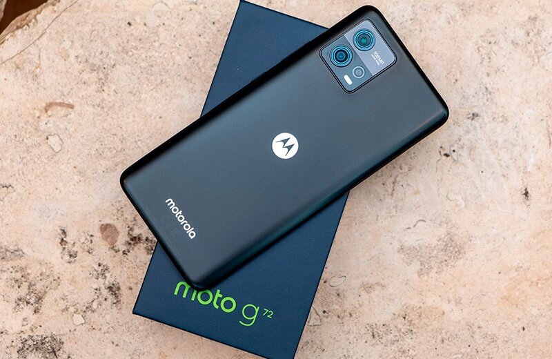 Внешний вид смартфона Motorola Moto G72