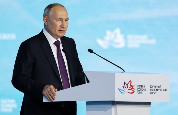    Владимир Путин на ВЭФ.Владимир Смирнов/ТАСС